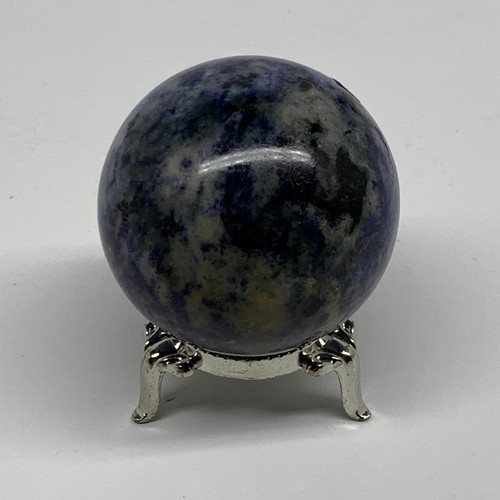 175.9g, 2"(50mm), Natural Sodalite Sphere Crystal Gemstone Ball @Brazil,B34221 - Picture 12 of 15