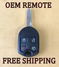 OEM FORD 80 BIT SA KEYLESS REMOTE HEAD COMBO RHK FOB TRANSMITTER 164-R8073 