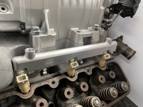 L67 XU1 GM 3800 SUPERCHARGED BILLET HIGH FLOW FUEL RAILS BARE A2A 1996-2003 HSV - Picture 10 of 16