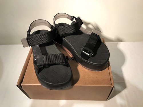 Melissa x Rider Papete Platform Sandal, Smoke Black UK6 EU39 RRP£96 - Picture 10 of 14
