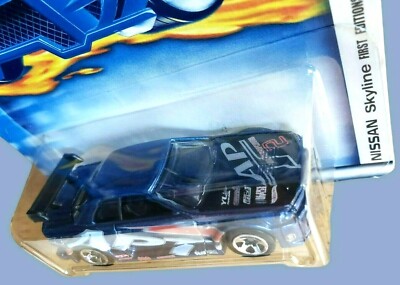 名機‼️廃盤品HOTONE BLUES SKYLINE 2002 Hot Wheels NISSAN SKYLNE First Editions #7/42 Metallic