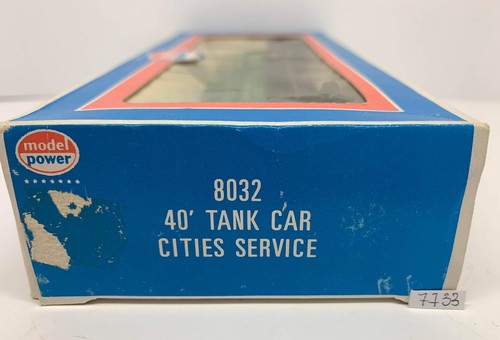 Model Power 40' Tank Car No.8032 Cities Service E.O.R.X #1086 HO Scale - Picture 12 of 12