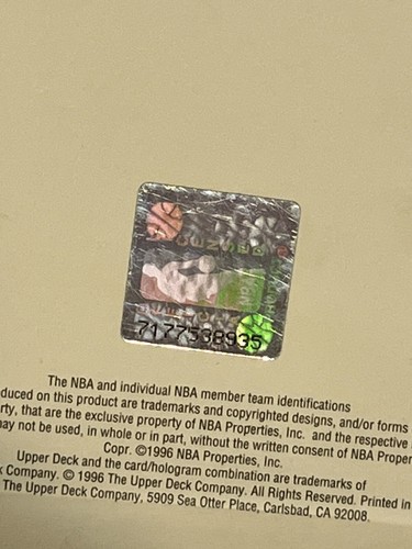 Unopened New 1996 Jordan Collection blow-up insert cards - Picture 3 of 4