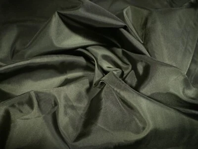 THE FABRIC MERCHANT Lightweight 2oz Nylon Fabric, Per Metre - Plain - Dark Emerald Green