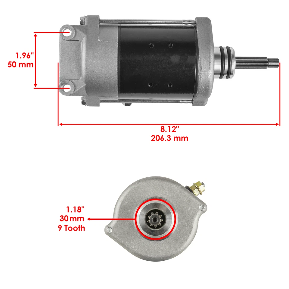 Arranque compatible con Polaris RZR XP 1000 / RZR XP 4 1000 2014 2015 2016 2017 2018-2025 Foto 2 de 4