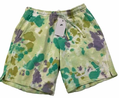 mens nike tie dye shorts
