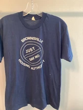 90s M/L VTG Brownsville Texas Political Activist soft single stitch t-shirt