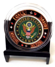 Poker Card Guard Army in Air-Tight Coin-Tainer ~BRAND NEW~ :E