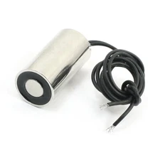 5Kg Force 16mm OD Electric Lifting Magnet Electromagnet Solenoid Lift Holding