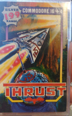 Thrust (Firebird 1987) Commodore 16 116 +4 (Tape, Box, Manual) 8-bit