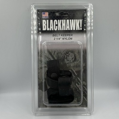 Blackhawk Cordura Nylon 2 1/4'' Inch Duty Belt Keeper Keepers Black 44B351BK NEW!