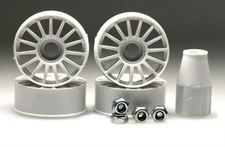 Kyosho Mini-Z Rim 1:24 15-spoke white 8.5 mm 4 pieces Part #MZH-01