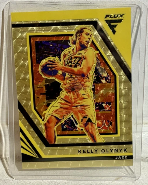 2022-23 Panini Flux Basketball Kelly Olynyk Gold Vinyl 1/1