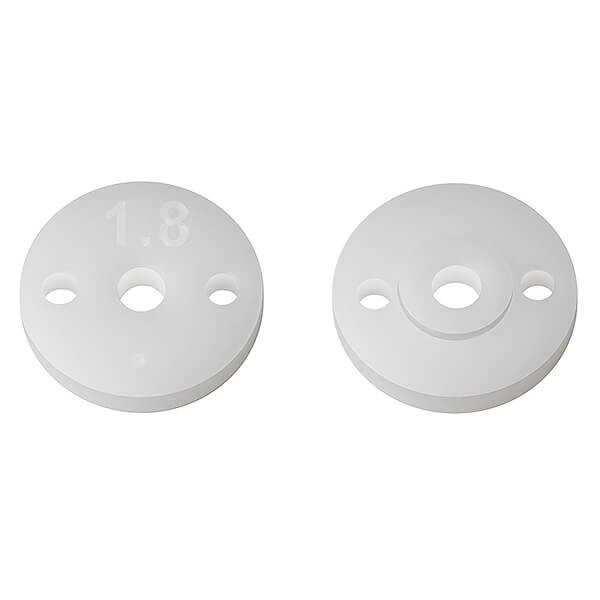 Team Associated FT 13mm Shock Pistons, 2.0mm, 2 X 1.8