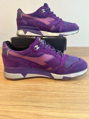 スニーカー 30 DIADORA RAEKWON N9000 PURPLE TAPE Diadora N9000 Packer Shoes X Raekwon Purple Tape US 8(Uk 7.5 -EU