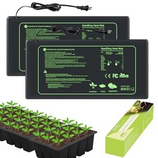 Seedling Heat Mat 2 Pack Heat Mats for Seed Starting Plants Indoor Growing