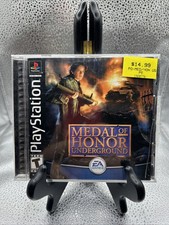 Medal of Honor Underground (Sony PlayStation 1, PS1) - Complete CIB - Tested