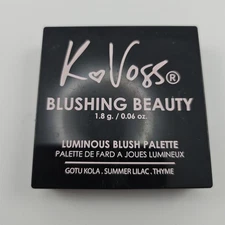 K Voss Blushing Beauty Luminous Blush Palette • Rosy 