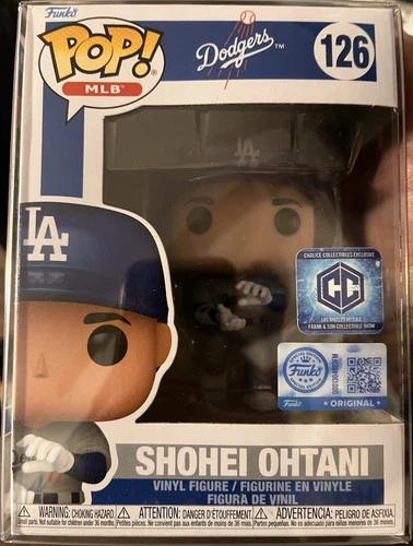 Funko Pop! MLB Shohei Ohtani Dodgers Chalice Collectibles Exclusive Vinyl Figur…