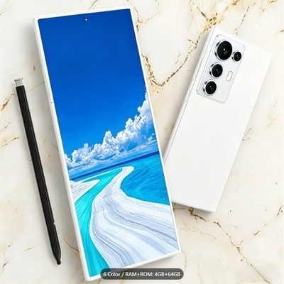 2026 Smartphone 64GB White 4GB RAM Android