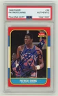 Patrick Ewing 1986-87 Fleer #32 Signed Rookie RC PSA Authentic Auto NY Knicks