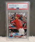 2018 Topps Holiday #17 Shohei Ohtani Angels RC Rookie PSA 10 GEM MINT