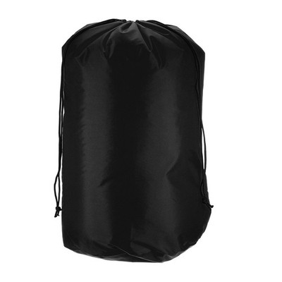 Stuff Sack Nylon Waterproof Storage Sacks 17x32 Inch (Black)