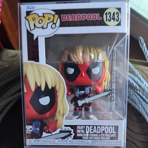 Funko Pop! Vinyl: Marvel - Heavy Metal Deadpool #1343