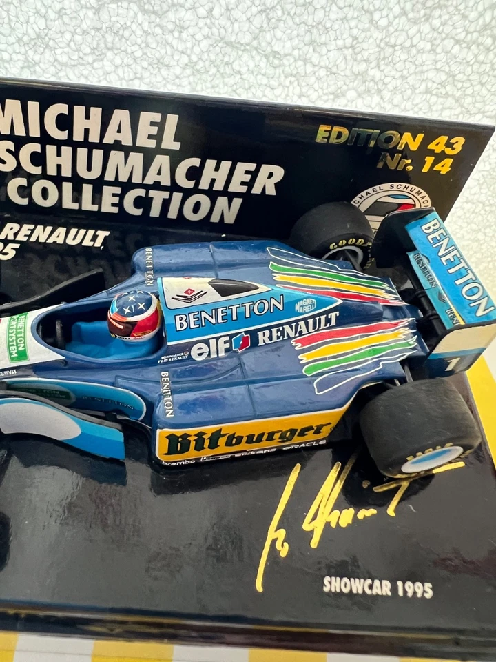 M. Schumacher BENETTON Renault  B194/95 -Pauls Model Art 1:43.Edition  43 Nr 14 - Bild 3 von 4
