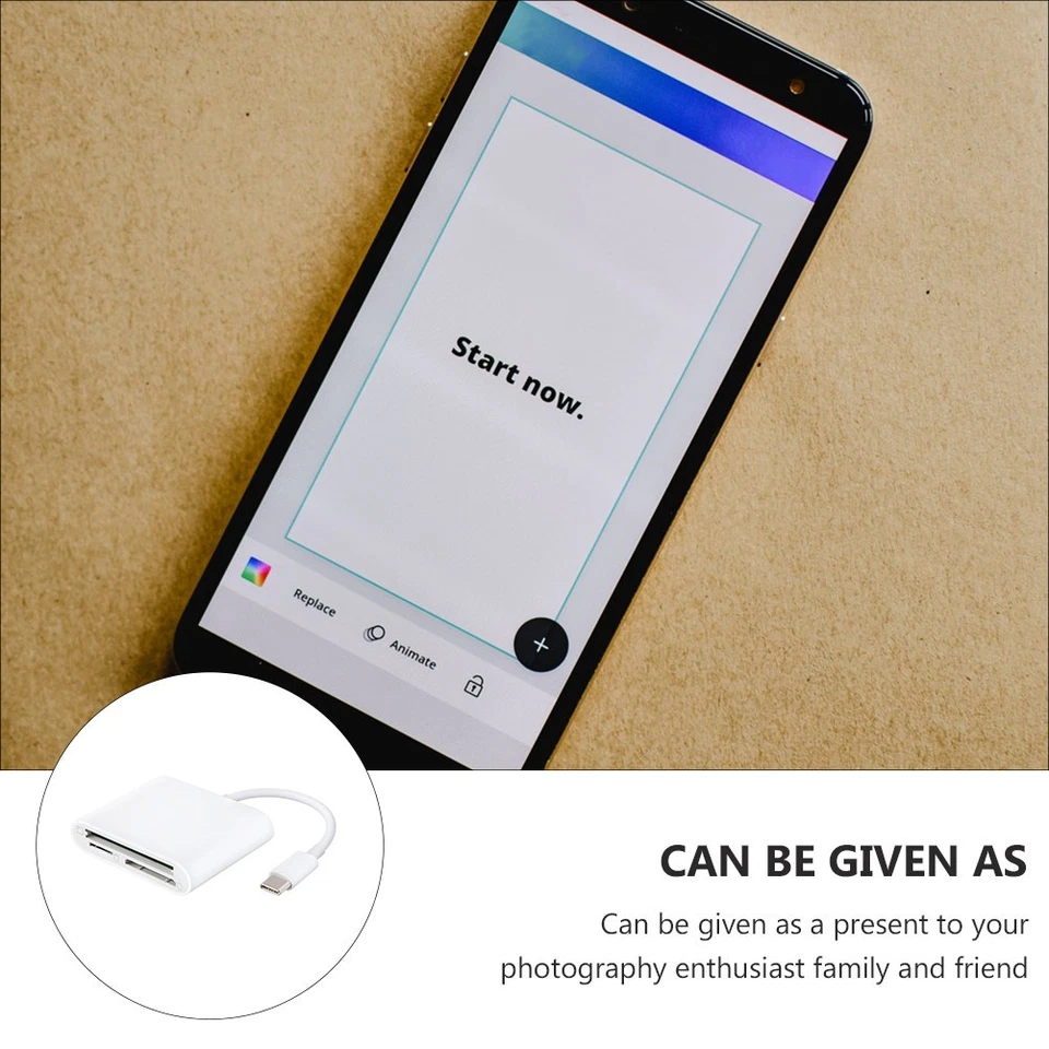 Card Reader for Memory Compact Flash Computer Converter USB Adapter - Bild 4 von 4