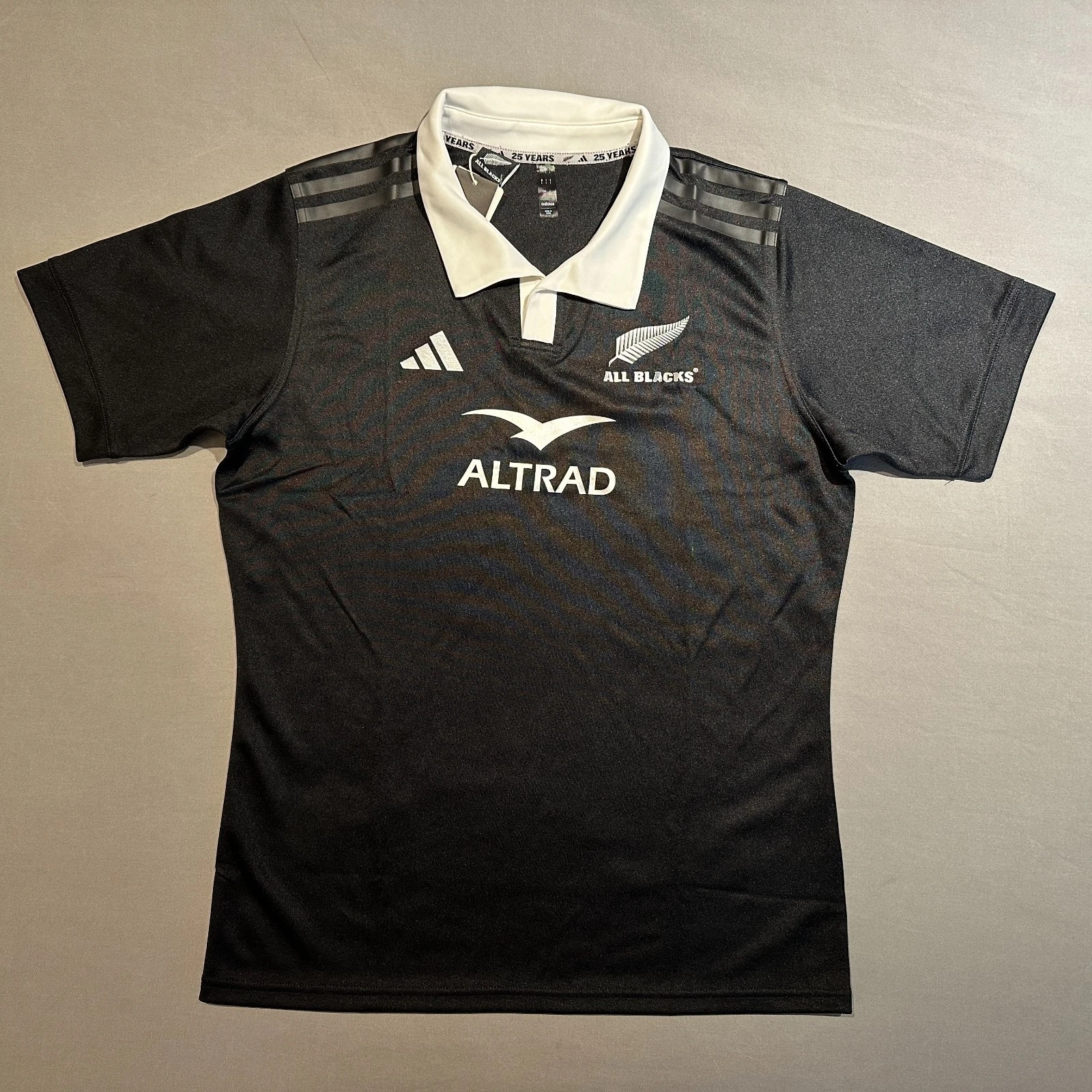 New Zealand 2024/2025 All Blacks Home Rugby Jersey Large 1