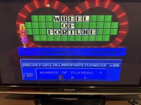 Wheel Of Fortune Nintendo NES 1988 Video Game tested works!