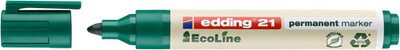 edding 21 EcoLine Permanentmarker grün