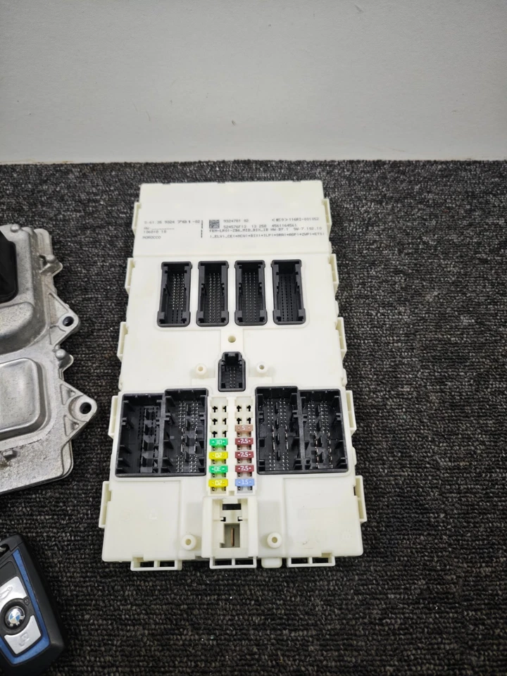 UNIDAD DE CONTROL DEL MOTOR BMW M135i M235i 335i 435i N55B30A juego de llaves ecu dme fem Foto 3 de 4