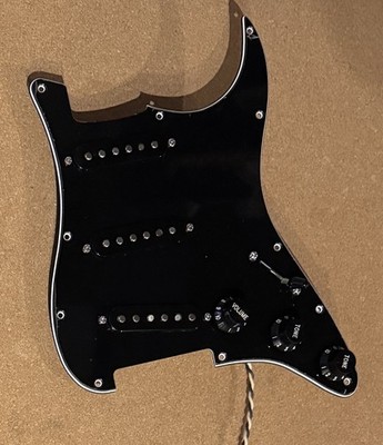 SH GuitarWorks Custom Stratocaster Hand Wound SSS Loaded Pickguard & USA Wiring