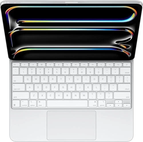 APPLE IPAD MAGIC KEYBOARD CASE FOR IPAD PRO 13-INCH (M4) US ENGLISH - WHITE - Image 4 of 4