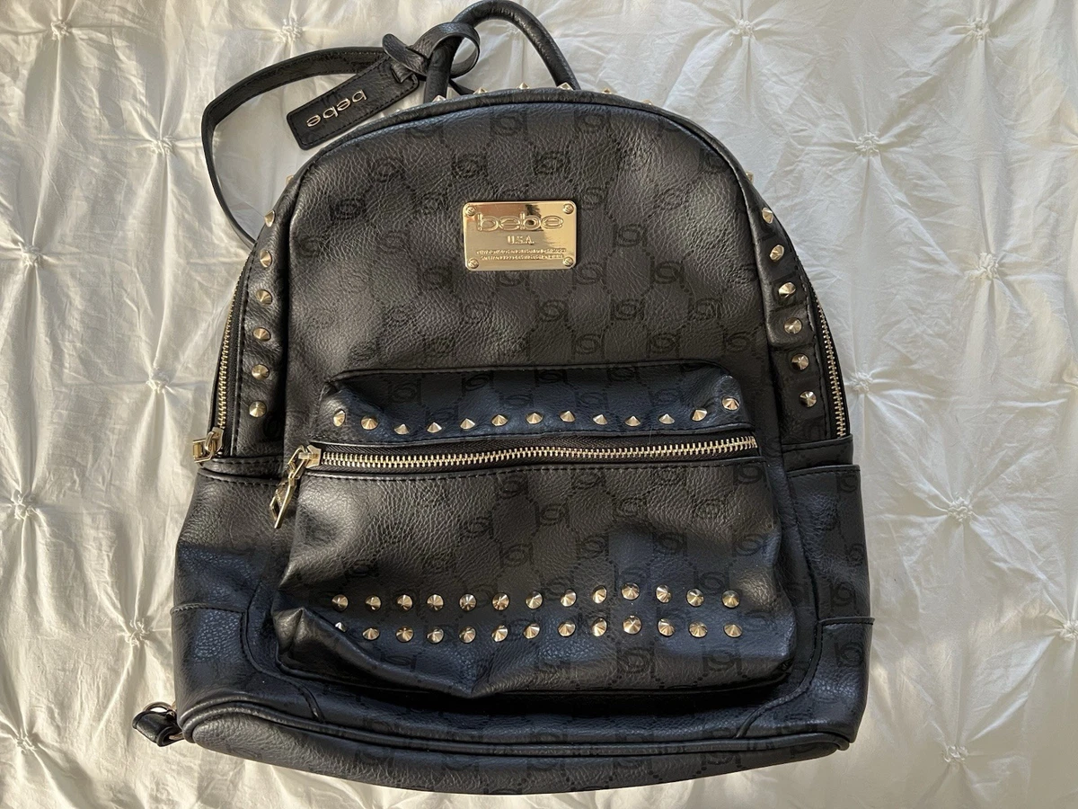 bebe Faux Leather Backpacks for Women for sale | eBay