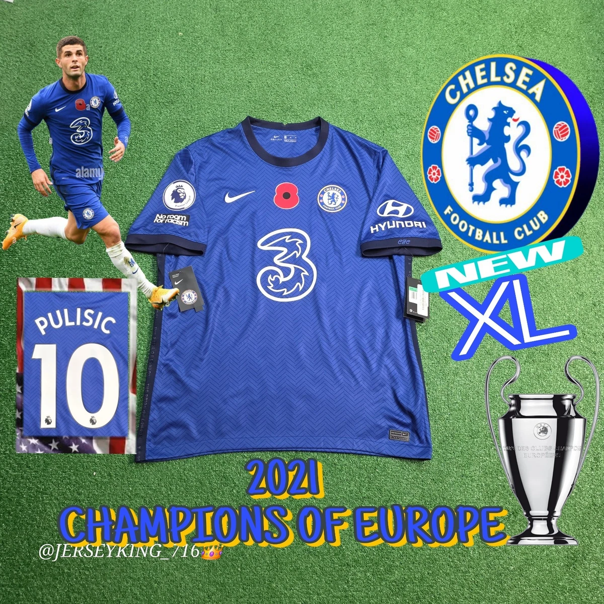 25+ Chelsea Size XL International Club Soccer Fan Jerseys for sale