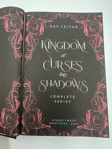 Kingdom of Curses & Shadows: Complete Series Book Day Leitao HC 2022 Kickstarter - Imagen 13 de 22