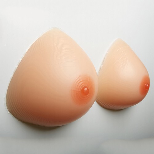 Silicone Breast Forms Crossdresser Transgender Boobs Enhancer Self-adhesive - Picture 3 of 12