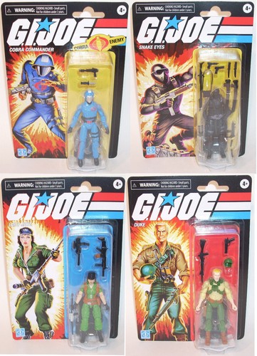 2020 G.I. Joe Action Figures { MULTI-LISTING } Brand New 4" Retro ARAH Hasbro - Picture 1 of 11