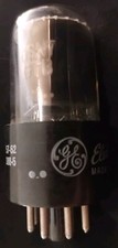 Vintage GE 6SN7GTB Vacuum Tube Preamp Radio Audio Amplifier Electron Tested