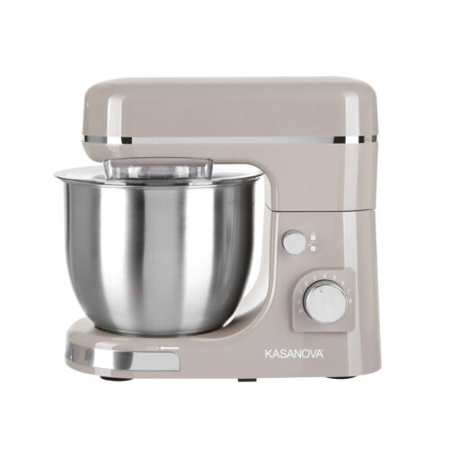 Impastatrice planetaria 5 L 1300 W tortora grigio - Foto 3 di 9