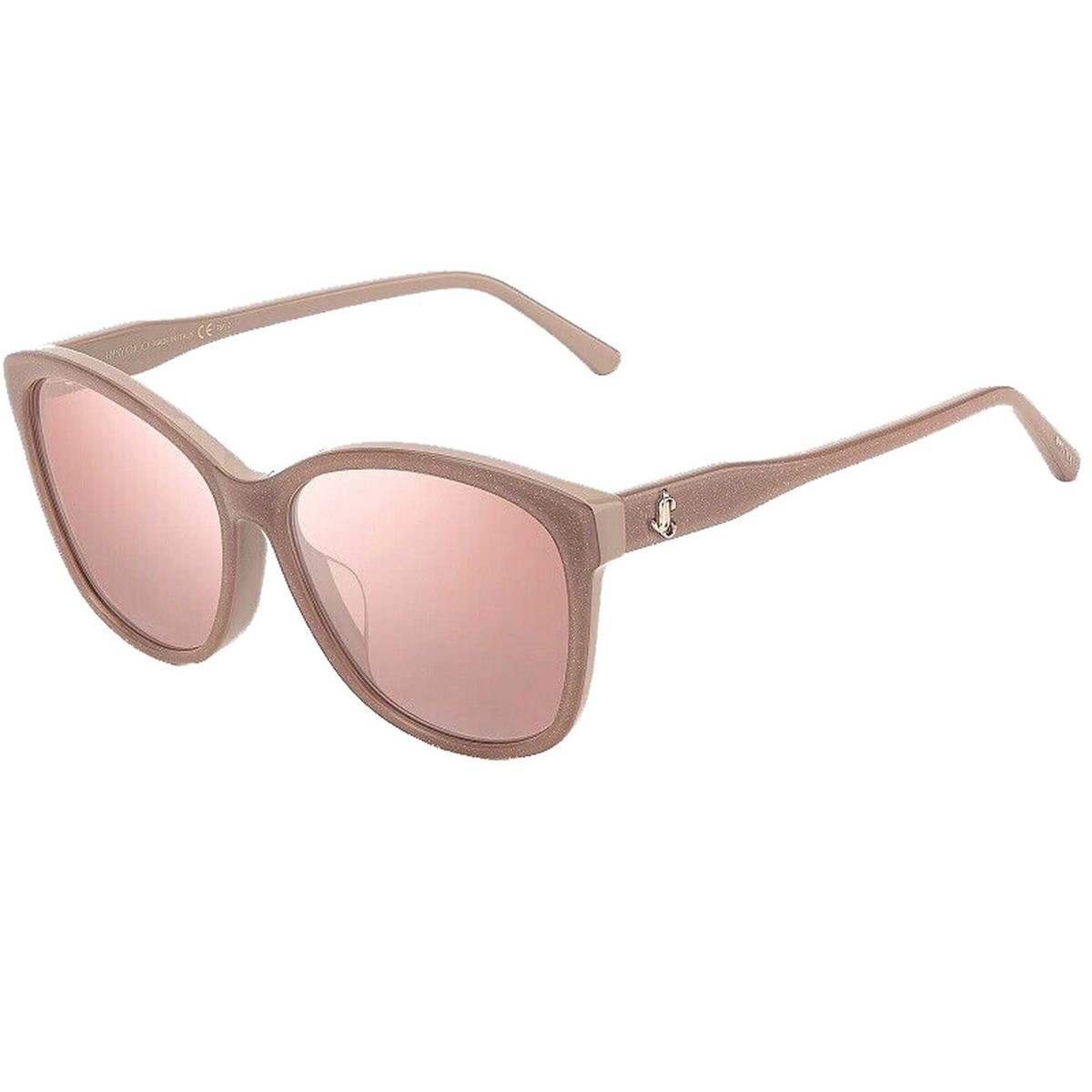 美品　JIMMY CHOO　サングラス　LIDIE　ピンクベージュフレーム 美品 JIMMY CHOO サングラス LIDIE ピンクベージュフレーム