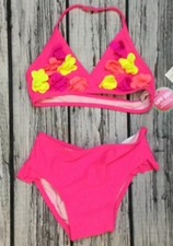 The Childrens Place Girls 18-24 Months Pink Bikini Swimsuit. Nwt