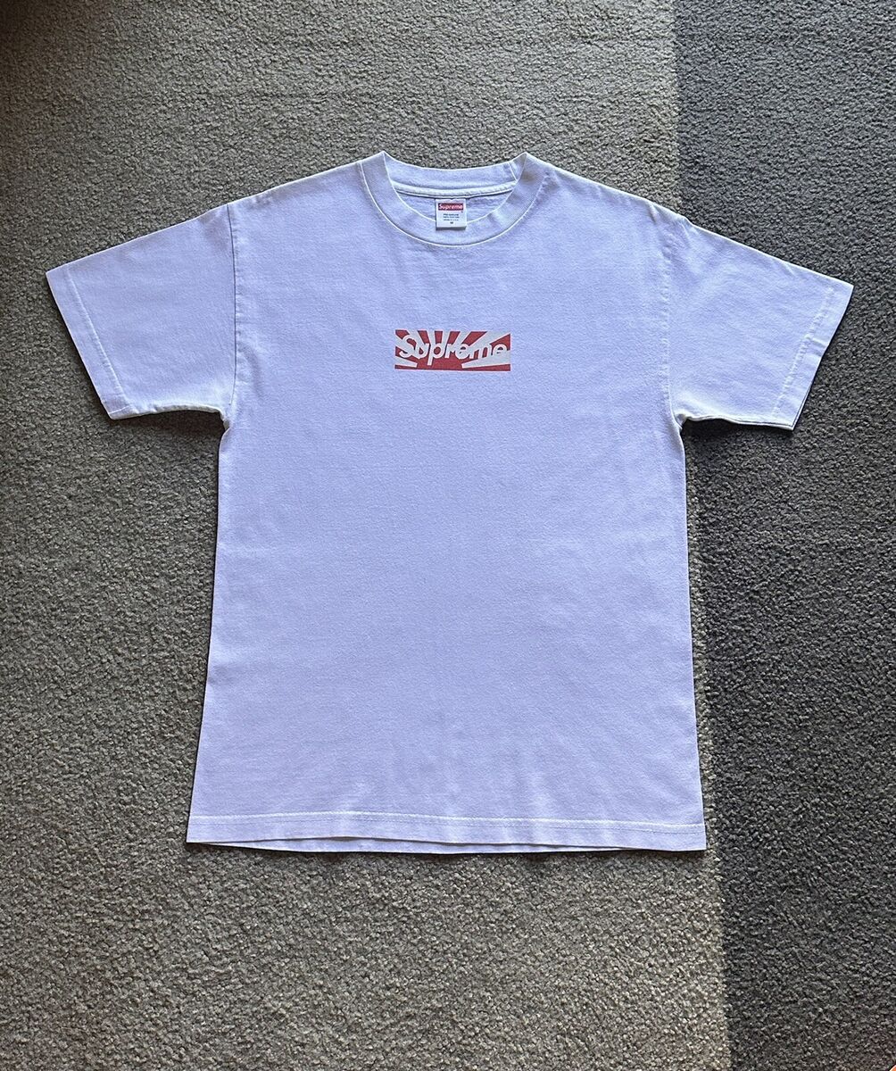 Supreme Japan Relief Box Logo short sleeve tee White SS11 | eBay Supreme Japan Relief Box Logo short sleeve tee White SS11 | eBay