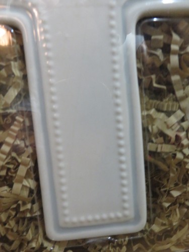 DEMDACO "BLESS THIS CHILD" HANGING CERAMIC BLUE EDGE CROSS 7" NIB BAPTISM BIRTH - Picture 4 of 5