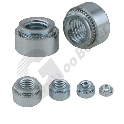 PEM Fasteners M2 M2.5~M10 Zinc Plated Steel Pem nuts Zinc Plated Press-Fit Nuts - Picture 6 of 10