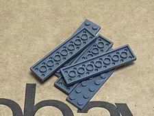 LEGO Parts - Dark Bluish Gray Plate 2 x 8 - No 3034 - QTY 5