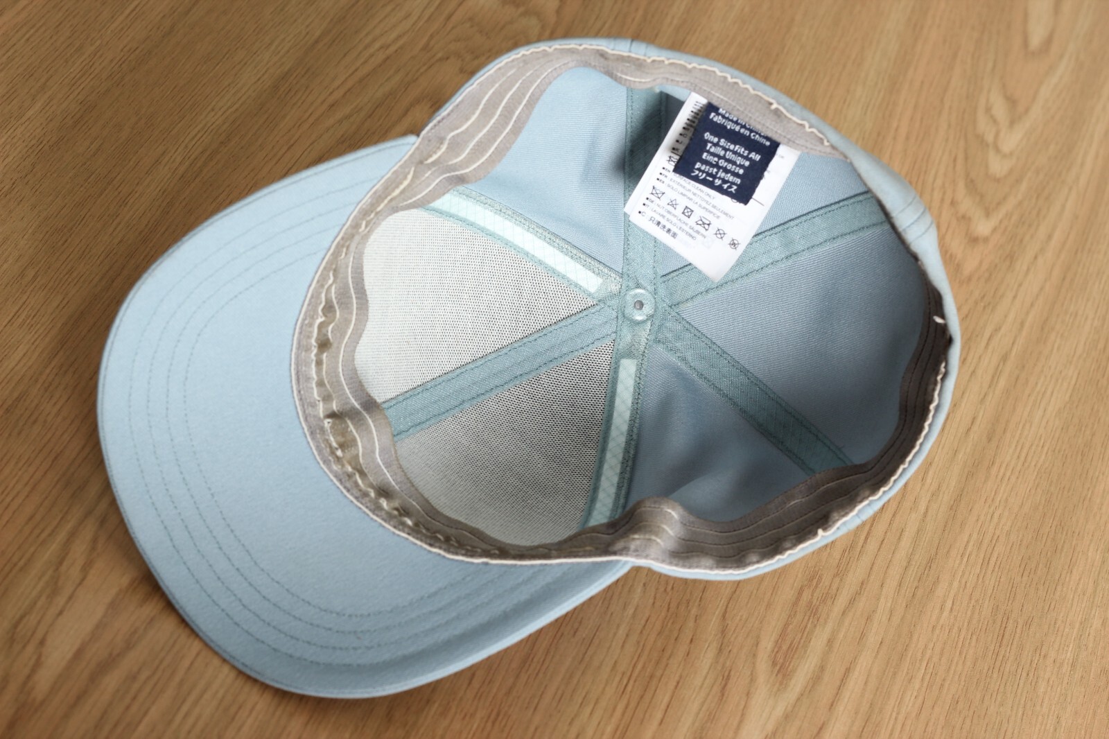 Cappello berretto uccellino ARC'TERYX taglia unica blu chiaro escursioni all'...